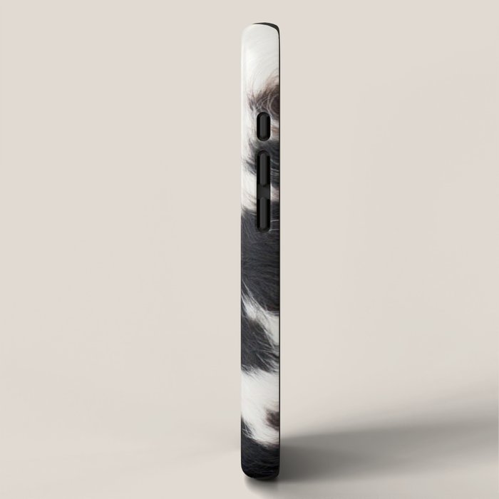 Brown Cowhide iPhone Case Gallery Image 2