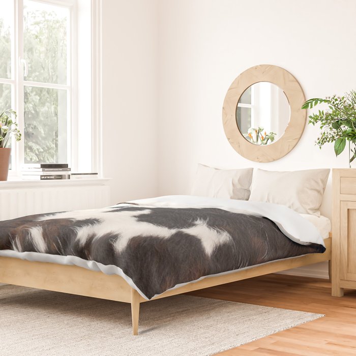 Brown Cowhide Duvet Cover Gallery Image 2
