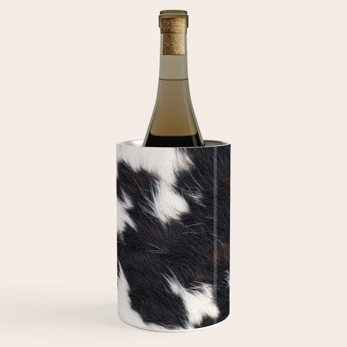 Brown Cowhide Wine Chiller Gallery Image 3