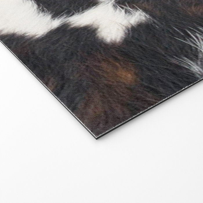 Brown Cowhide Welcome Mat Gallery Image 2