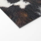 Brown Cowhide Welcome Mat Gallery Image 2