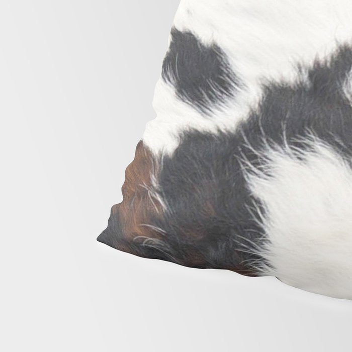 Brown Cowhide Pillow Sham Gallery Image 4