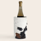 Brown Cowhide Wine Chiller Gallery Image 2