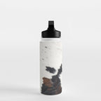 Brown Cowhide Water Bottle Gallery Image 3