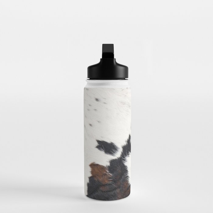 Brown Cowhide Water Bottle Gallery Image 3