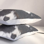 Brown Cowhide Pillow Sham Gallery Image 3