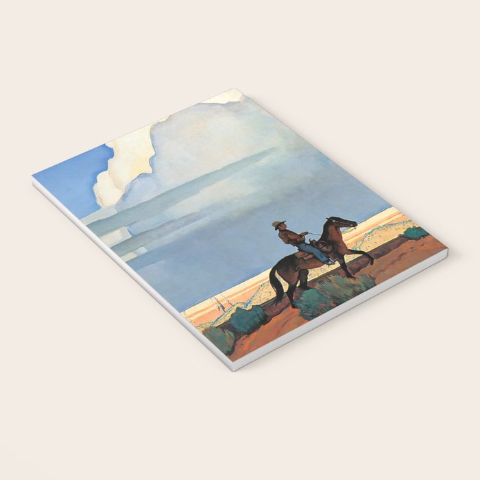 âDesert Journeyâ Western Art by Maynard Dixon Notebook Gallery Image 3