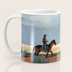âDesert Journeyâ Western Art by Maynard Dixon Coffee Mug Gallery Image 3