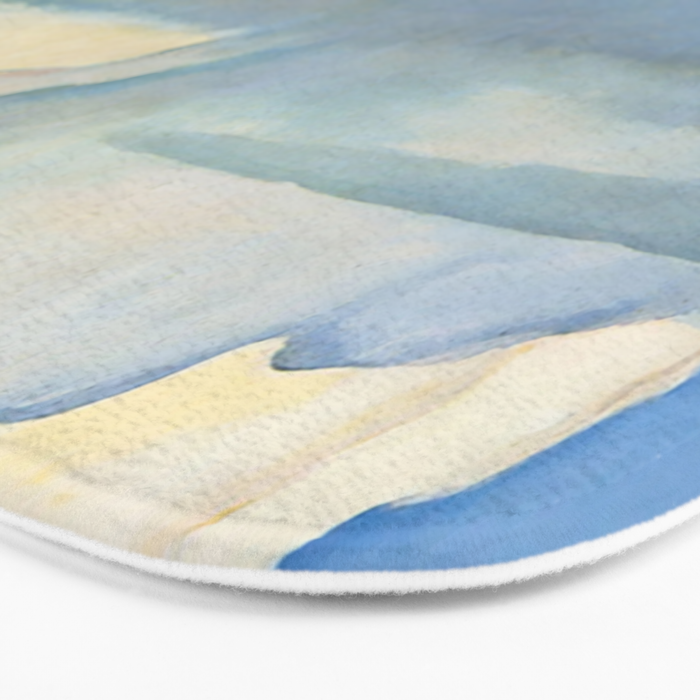 âDesert Journeyâ Western Art by Maynard Dixon Bath Mat Gallery Image 3