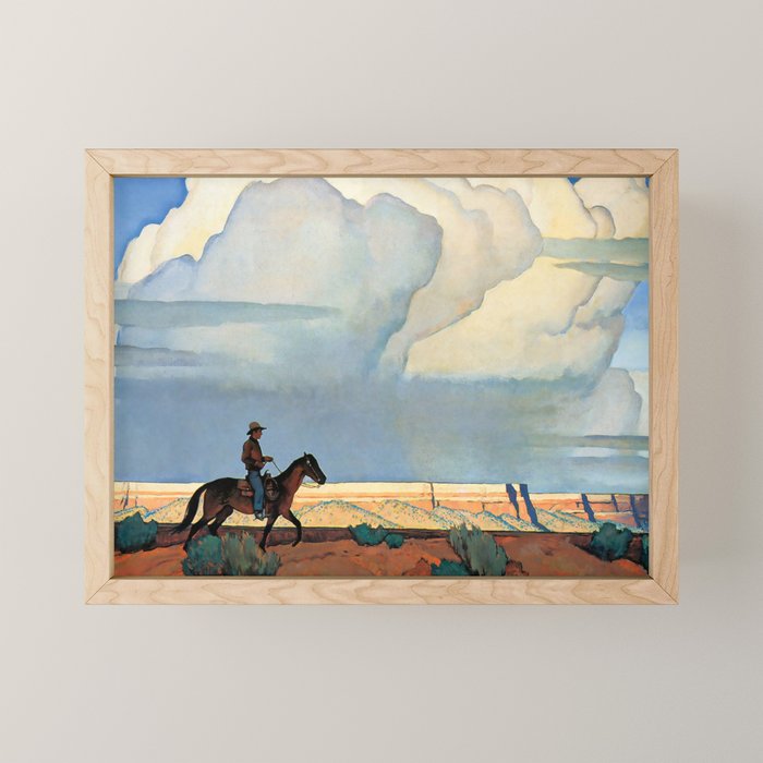 âDesert Journeyâ Western Art by Maynard Dixon Mini Art Print Gallery Image 1