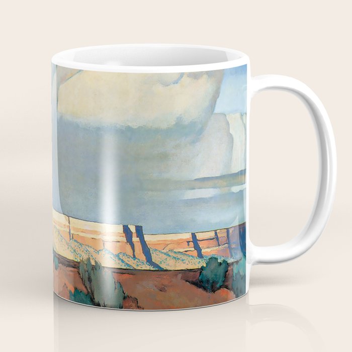 âDesert Journeyâ Western Art by Maynard Dixon Coffee Mug Gallery Image 1