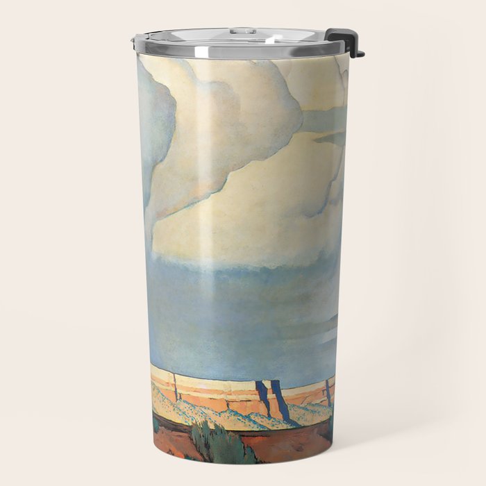 âDesert Journeyâ Western Art by Maynard Dixon Travel Mug Gallery Image 2