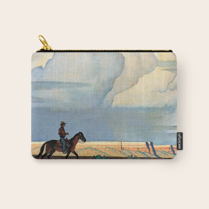 âDesert Journeyâ Western Art by Maynard Dixon Carry All Pouch Gallery Image 1
