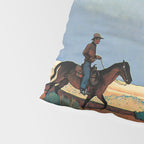 âDesert Journeyâ Western Art by Maynard Dixon Pillow Sham Gallery Image 4