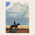 âDesert Journeyâ Western Art by Maynard Dixon Poster Gallery Image 4