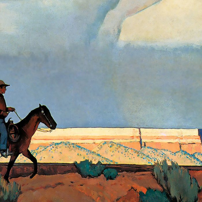 âDesert Journeyâ Western Art by Maynard Dixon Coffee Mug Gallery Image 2