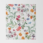 Magical Garden XVII Throw Blanket Gallery Image 2