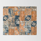 Floral Patches of Yesteryear Throw Blanket Gallery Image 2