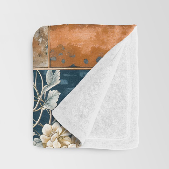 Floral Patches of Yesteryear Throw Blanket Gallery Image 3