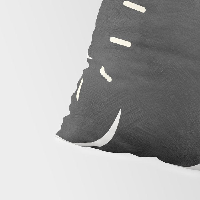 minimal black white shapes mid century Pillow Sham Gallery Image 4