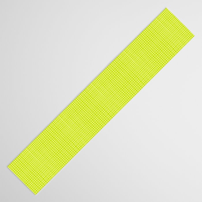 Fresh Lime Grid Table Runner Gallery Image 3