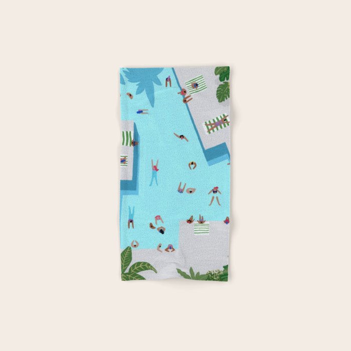 Crisp cut swim Bath Towel Gallery Image 1