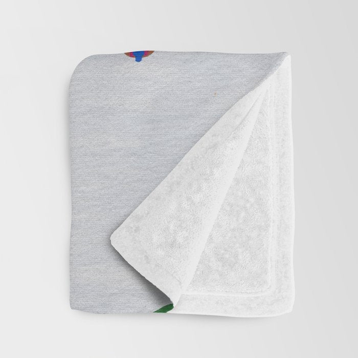 Crisp cut swim Throw Blanket Gallery Image 3
