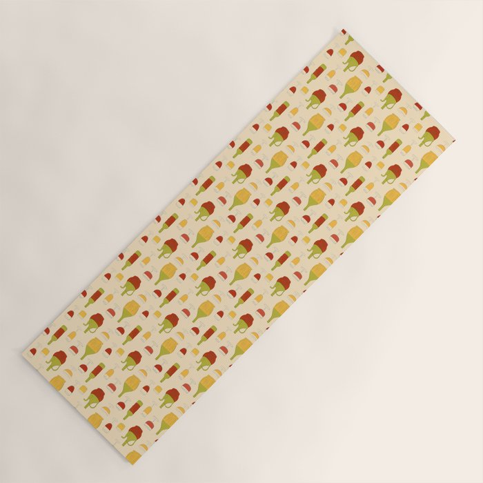 Italian Vino Yoga Mat Gallery Image 1