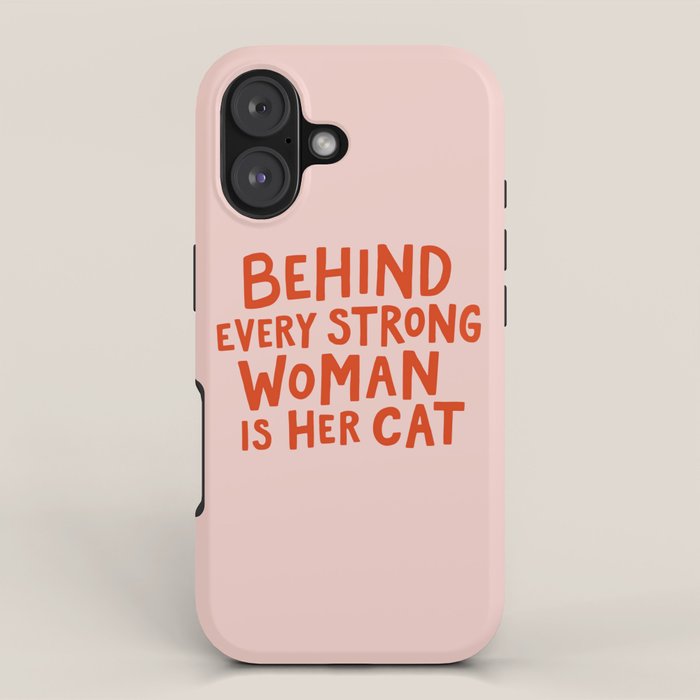 Behind Every Strong Woman iPhone Case Gallery Image 1