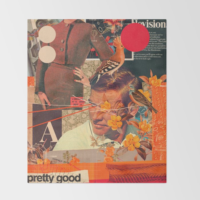 a Pretty pretty good Life Throw Blanket Gallery Image 2
