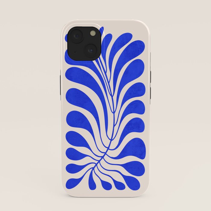 Electrik Blue Ferns: Matisse Edition iPhone Case Gallery Image 37