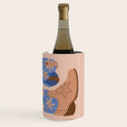 Cowgirl Boots â Blue & Peach Wine Chiller Gallery Image 3