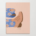 Cowgirl Boots â Blue & Peach Notebook Gallery Image 4