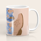 Cowgirl Boots â Blue & Peach Coffee Mug Gallery Image 1