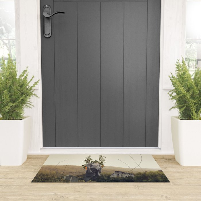 Forest Angel Welcome Mat Gallery Image 3