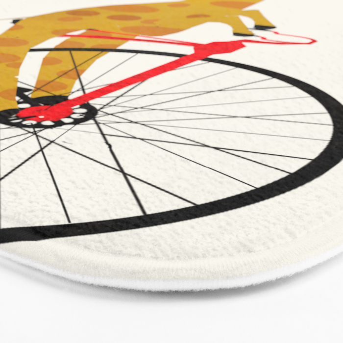 the high wheeler Bath Mat Gallery Image 3
