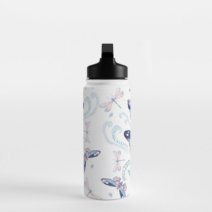 Butterflies painting Water Bottle Gallery Image 3