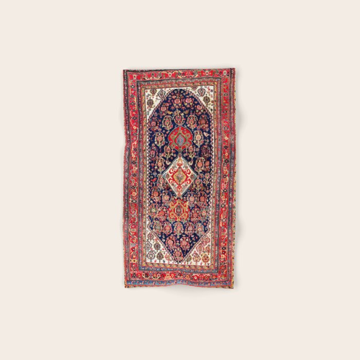Qashqaâi Kashkuli Fars Southwest Persian Rug Bath Towel Gallery Image 1