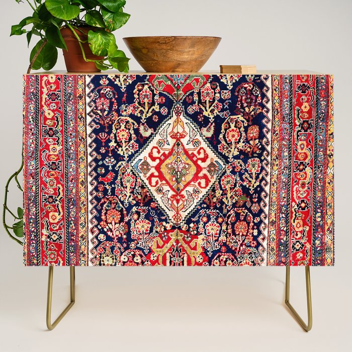 Qashqaâi Kashkuli Fars Southwest Persian Rug Credenza Gallery Image 1