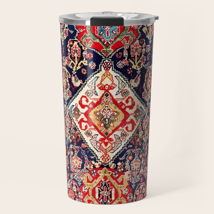 Qashqaâi Kashkuli Fars Southwest Persian Rug Travel Mug Gallery Image 1