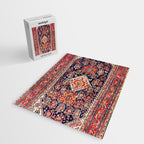 Qashqaâi Kashkuli Fars Southwest Persian Rug Jigsaw Puzzle Gallery Image 2