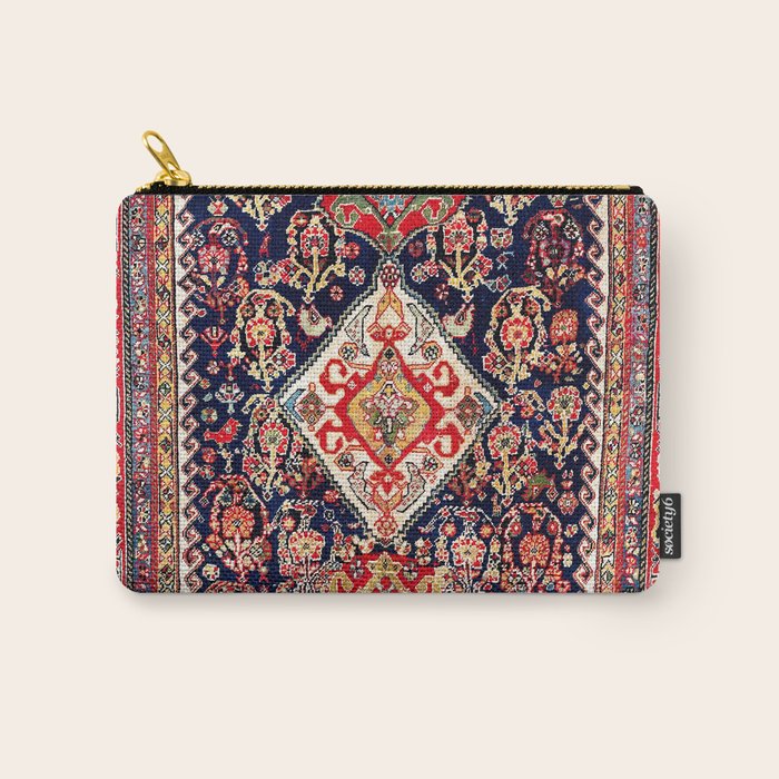 Qashqaâi Kashkuli Fars Southwest Persian Rug Carry All Pouch Gallery Image 1