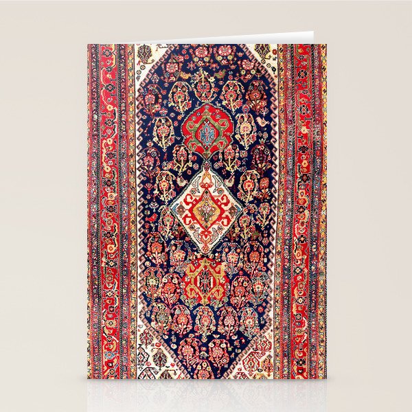 Qashqaâi Kashkuli Fars Southwest Persian Rug Stationery Card Gallery Image 2