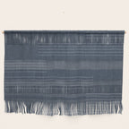 Minimal Striped Pattern, Navy Blue Wall Hanging Gallery Image 1