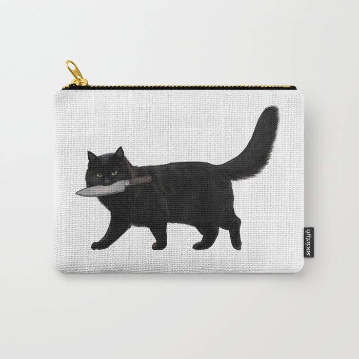 Knife Cat Carry All Pouch Gallery Image 1
