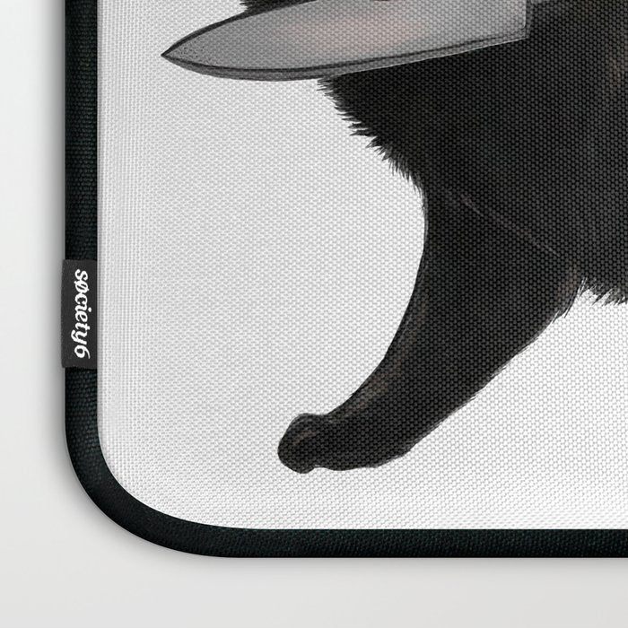 Knife Cat Laptop Sleeve Gallery Image 3