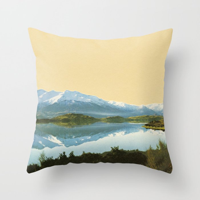 Mountain Lake Throw Pillow Gallery Image 6