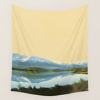 Mountain Lake Wall Tapestry Gallery Image 4