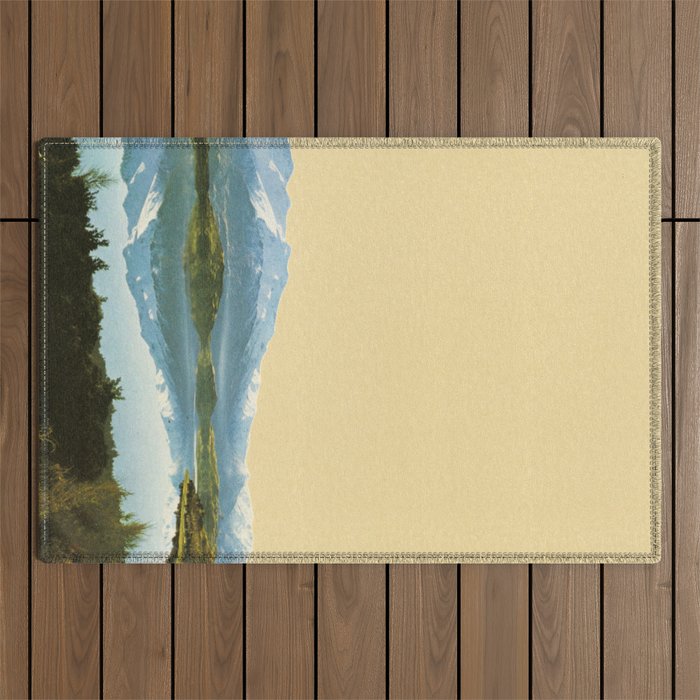 Mountain Lake Outdoor Rug Gallery Image 1