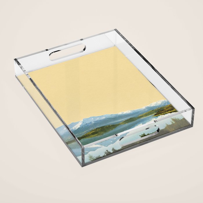 Mountain Lake Acrylic Tray Gallery Image 1